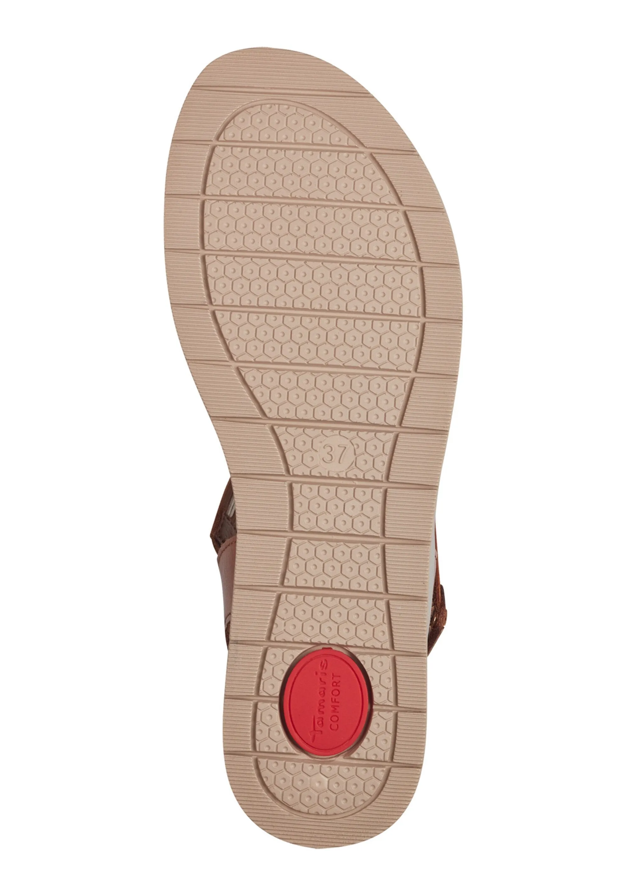 Multi-link wedge sandals with Velcro