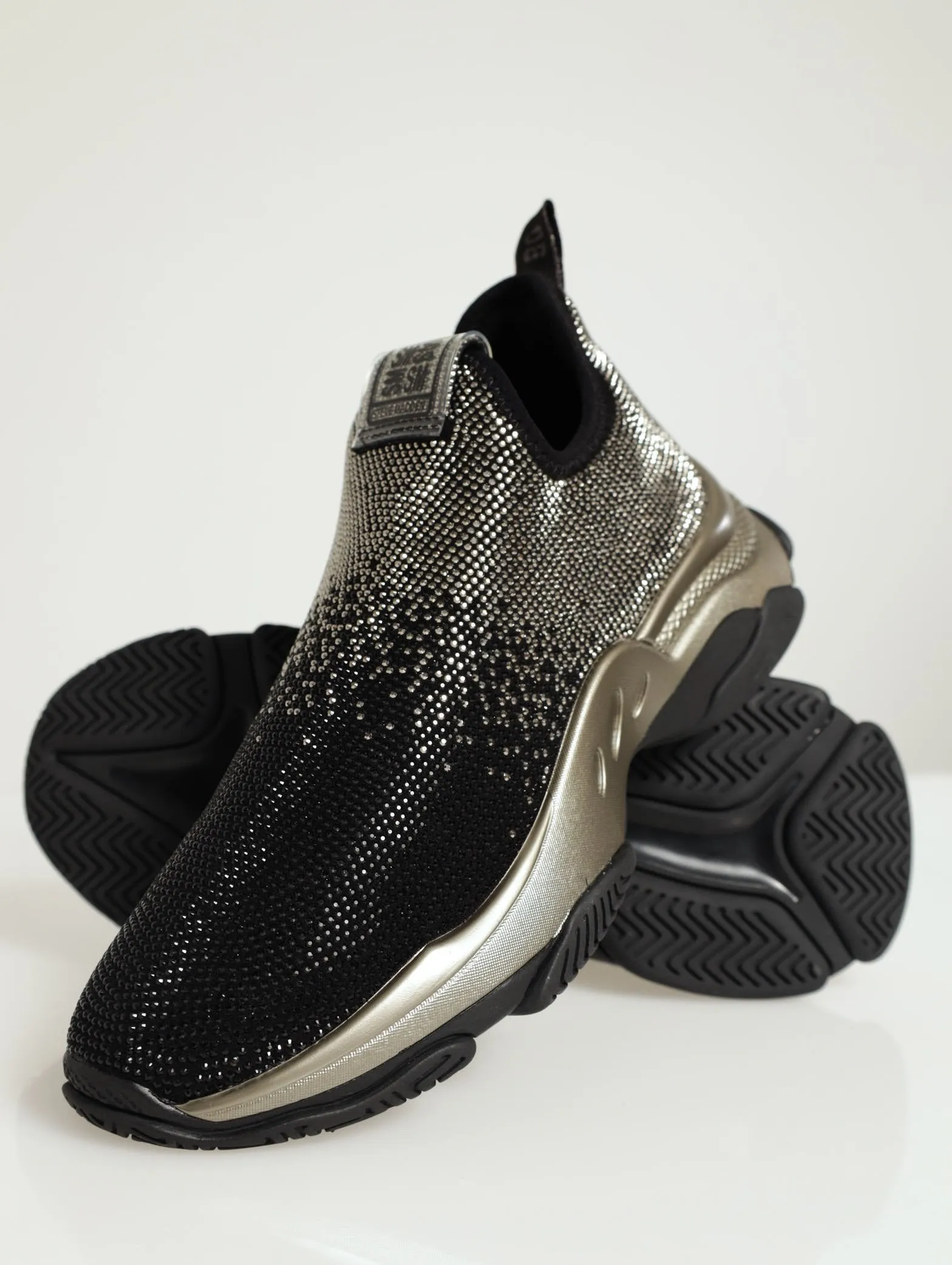 Mythical Knit Slip On Sneaker - Black