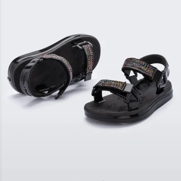 New mini Melissa Mini Melissa Papete   Rider Sandal