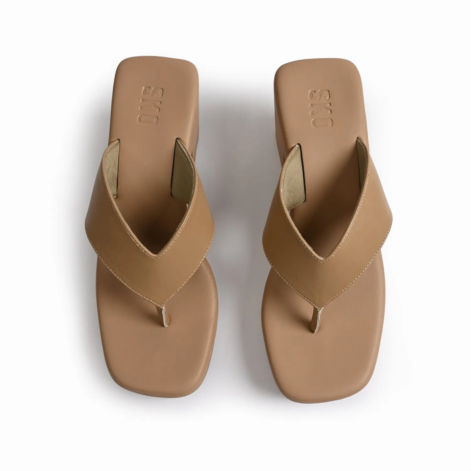 Nice Nude Platform Heels For Women