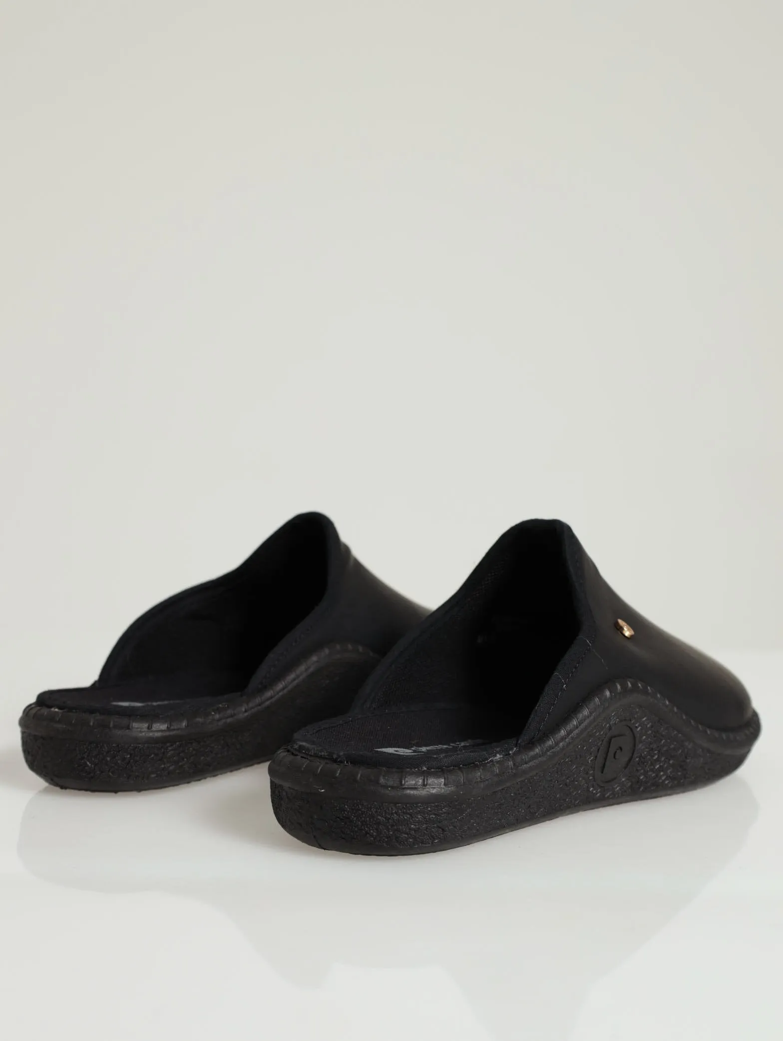Open Back Mule - Black