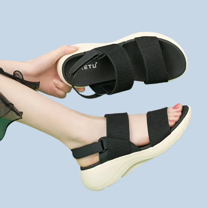 Orthopedic Velcro Open-toe Women's Sandals