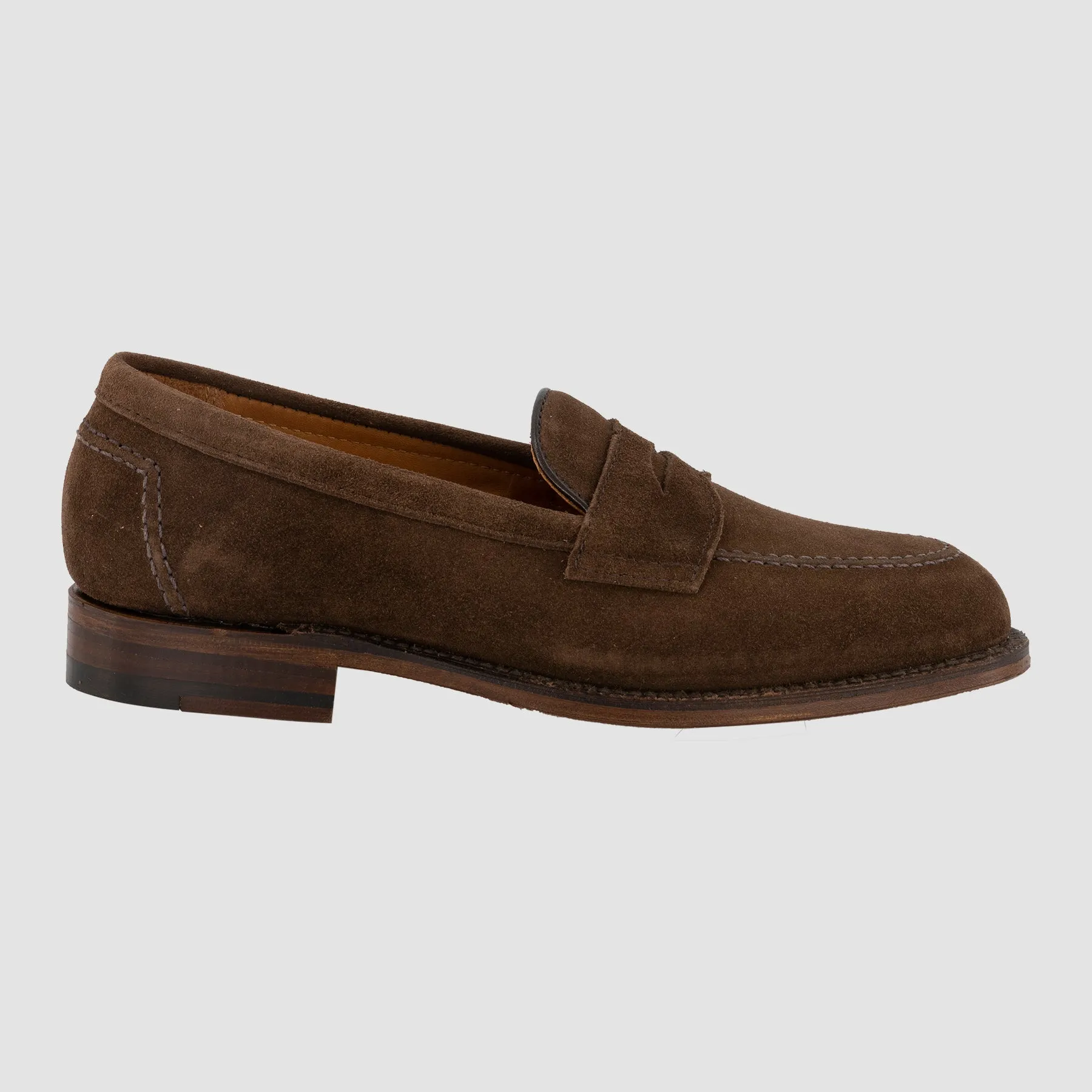 Penny Loafer Dark Brown Suede 9697F