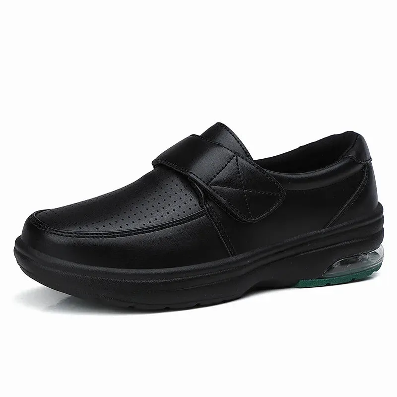 Platform White Shoes Women Casual Comfortable Light Nurse Work Shoes Fashion Slip on Non-slip Loafers Chaussure Femme
