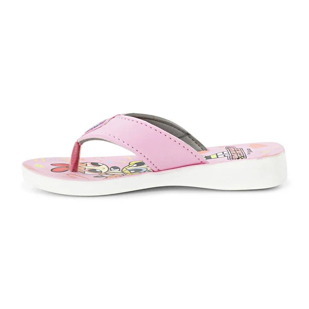 PowerPuff Girls' Toe-Post Sandal for Baby Girls