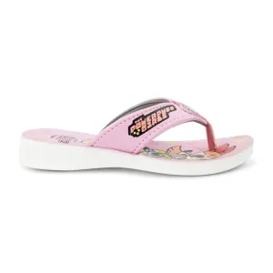 PowerPuff Girls' Toe-Post Sandal for Baby Girls