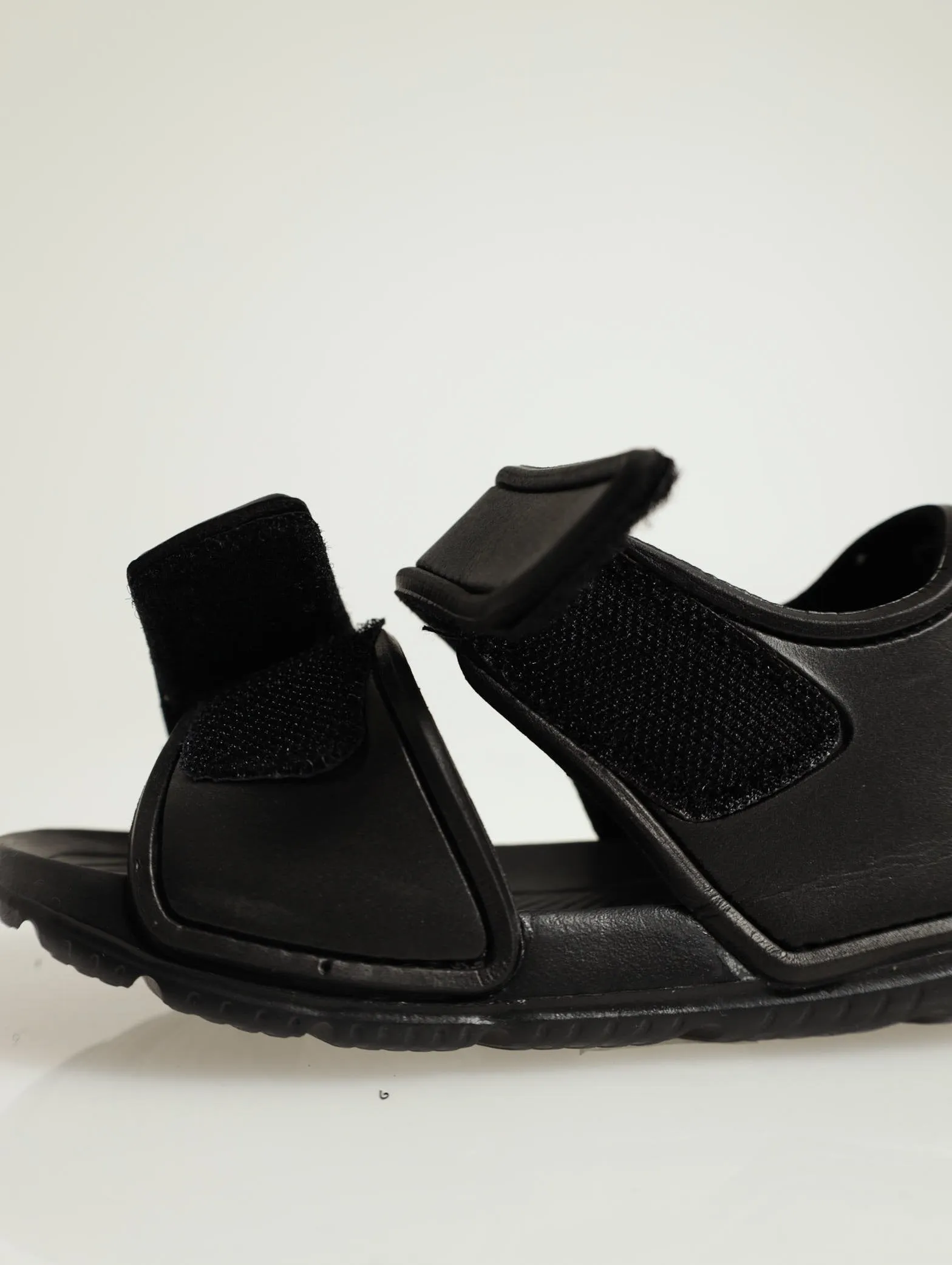 Pre-Boys Moulded Velcro Sandal - Black