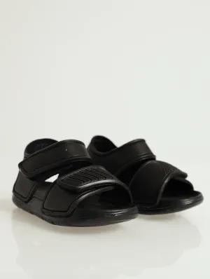 Pre-Boys Moulded Velcro Sandal - Black