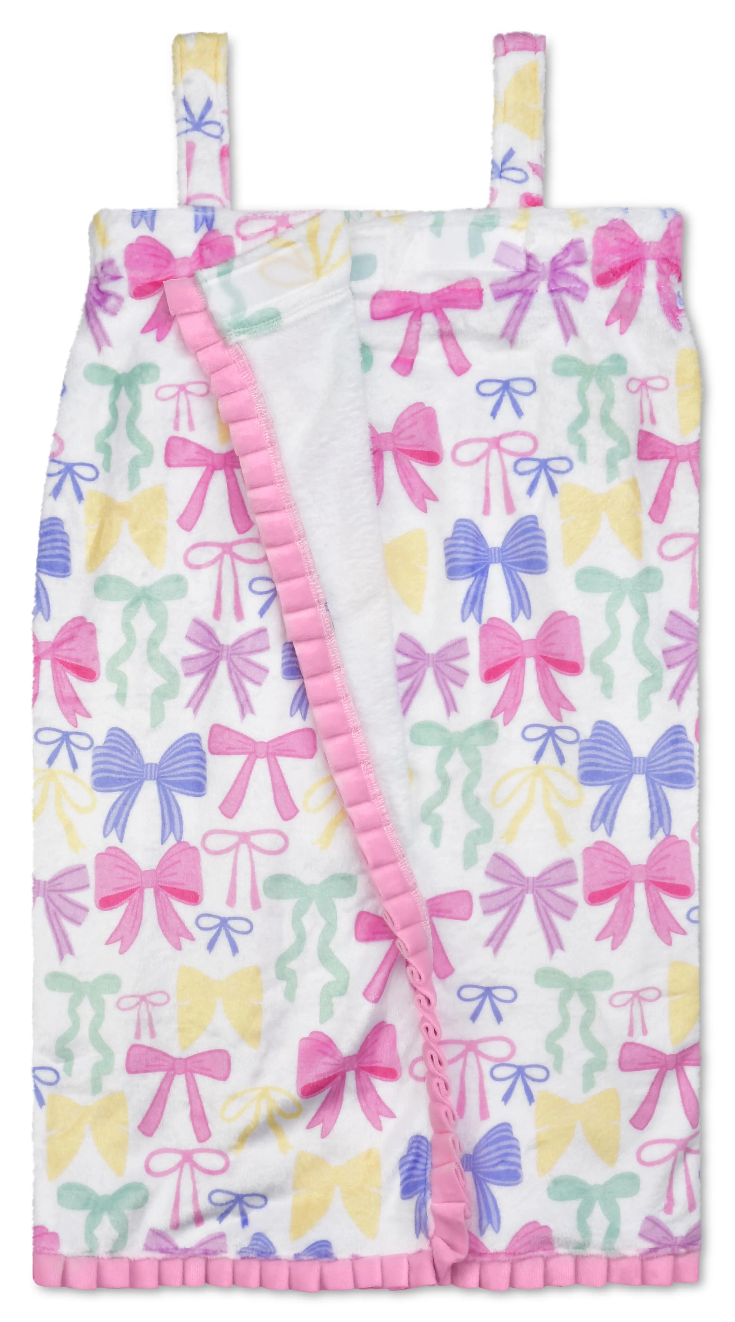 Pretty Bows Plush Spa Wrap