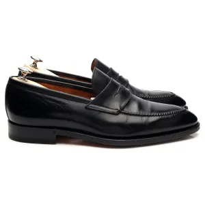 'Principe' Black Leather Loafers UK 7.5 EU 41.5