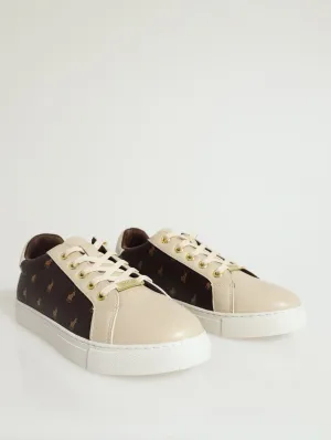 Printed Monogram Sneaker - Brown