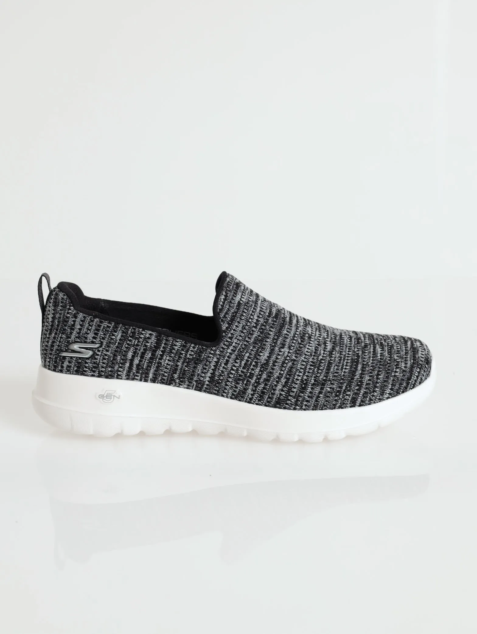 Push In Walking Shoe - Black/Grey