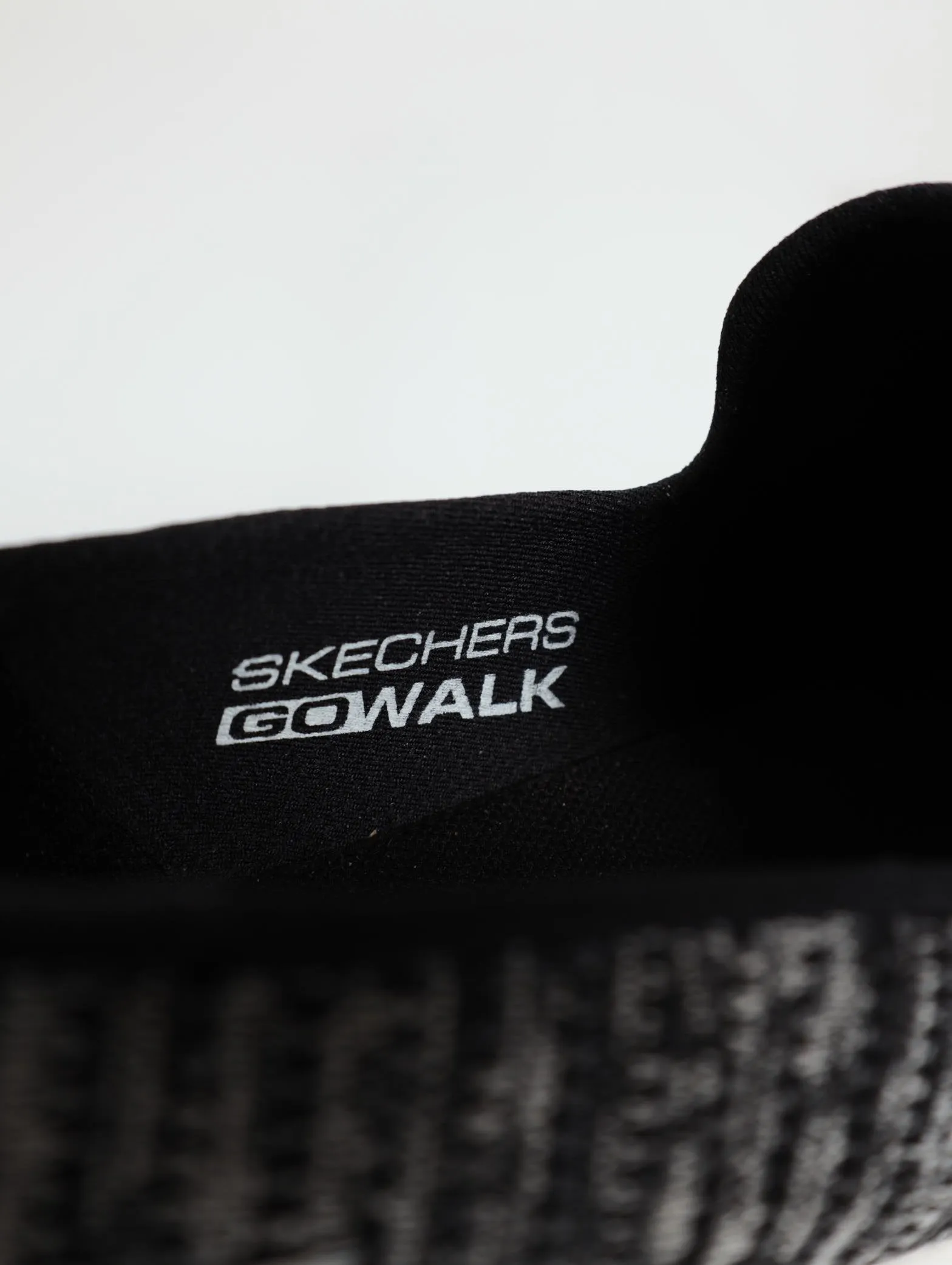 Push In Walking Shoe - Black/Grey