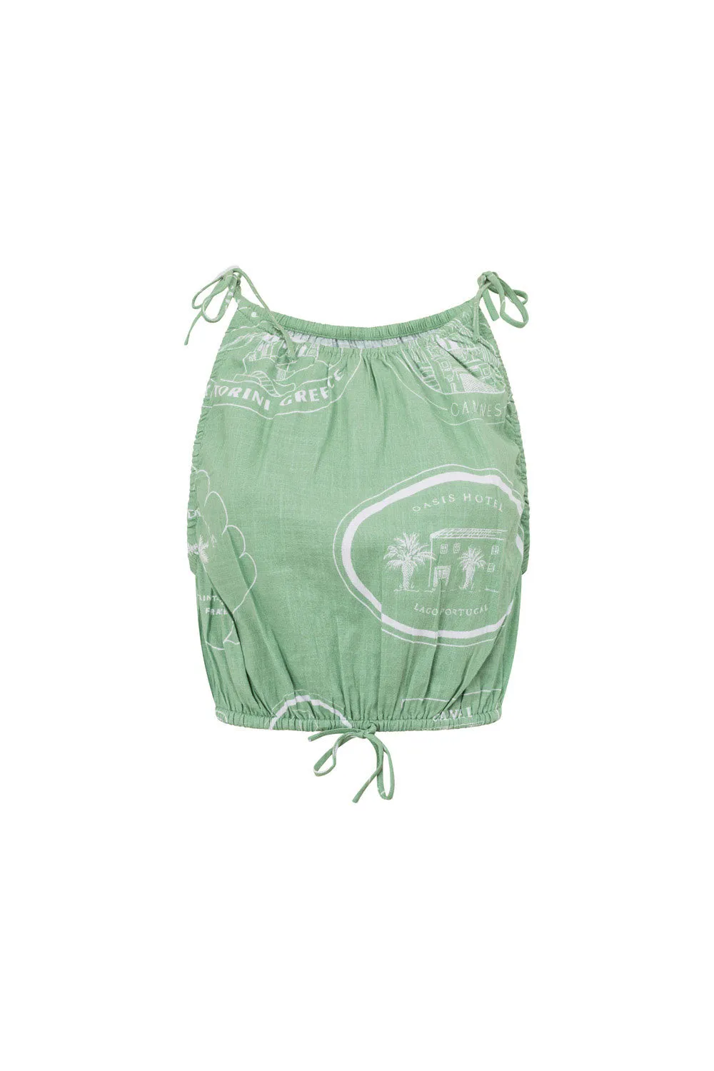 Rachel Top - Luggage Labels