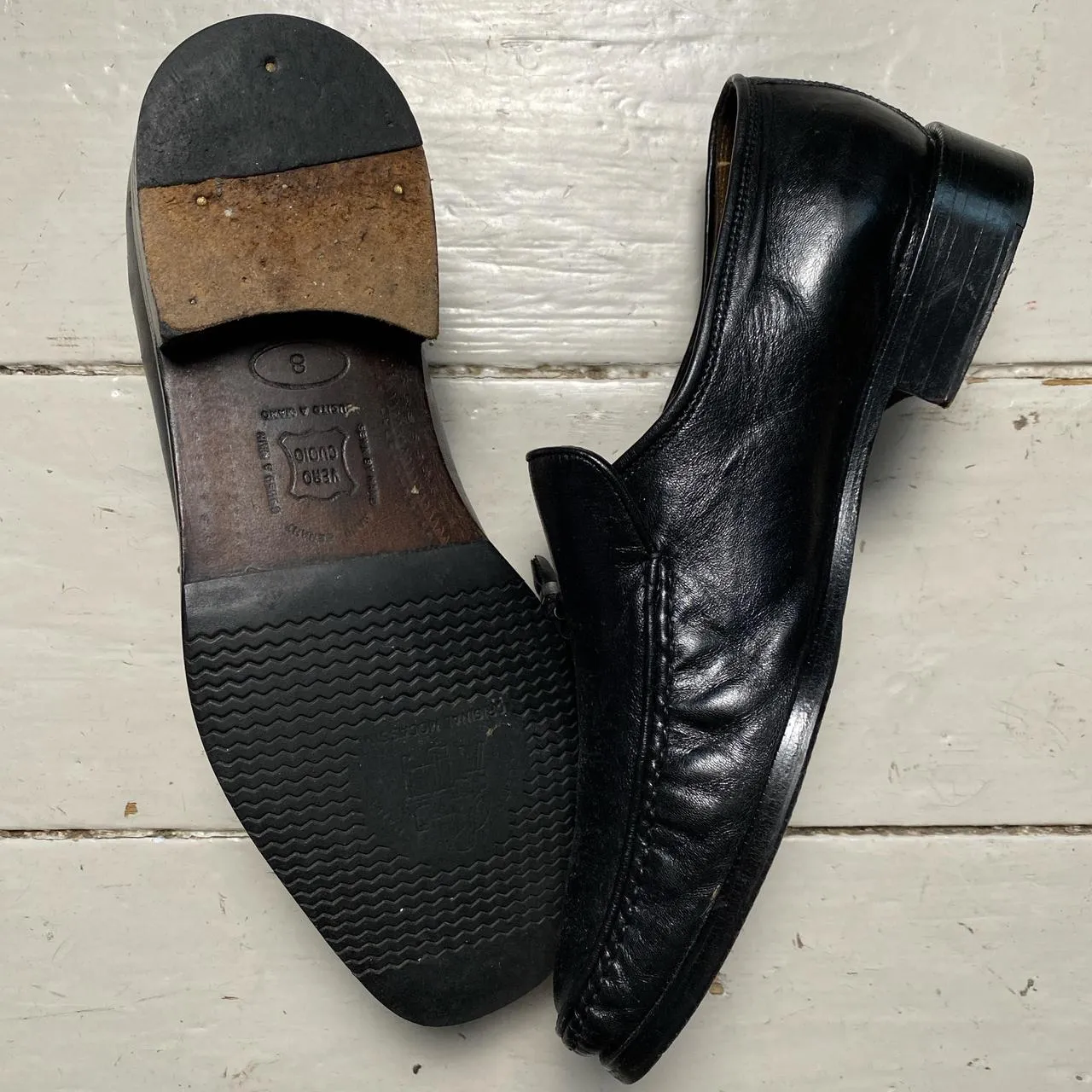 Roland Cartier Black Tassel Loafer Smart Shoes