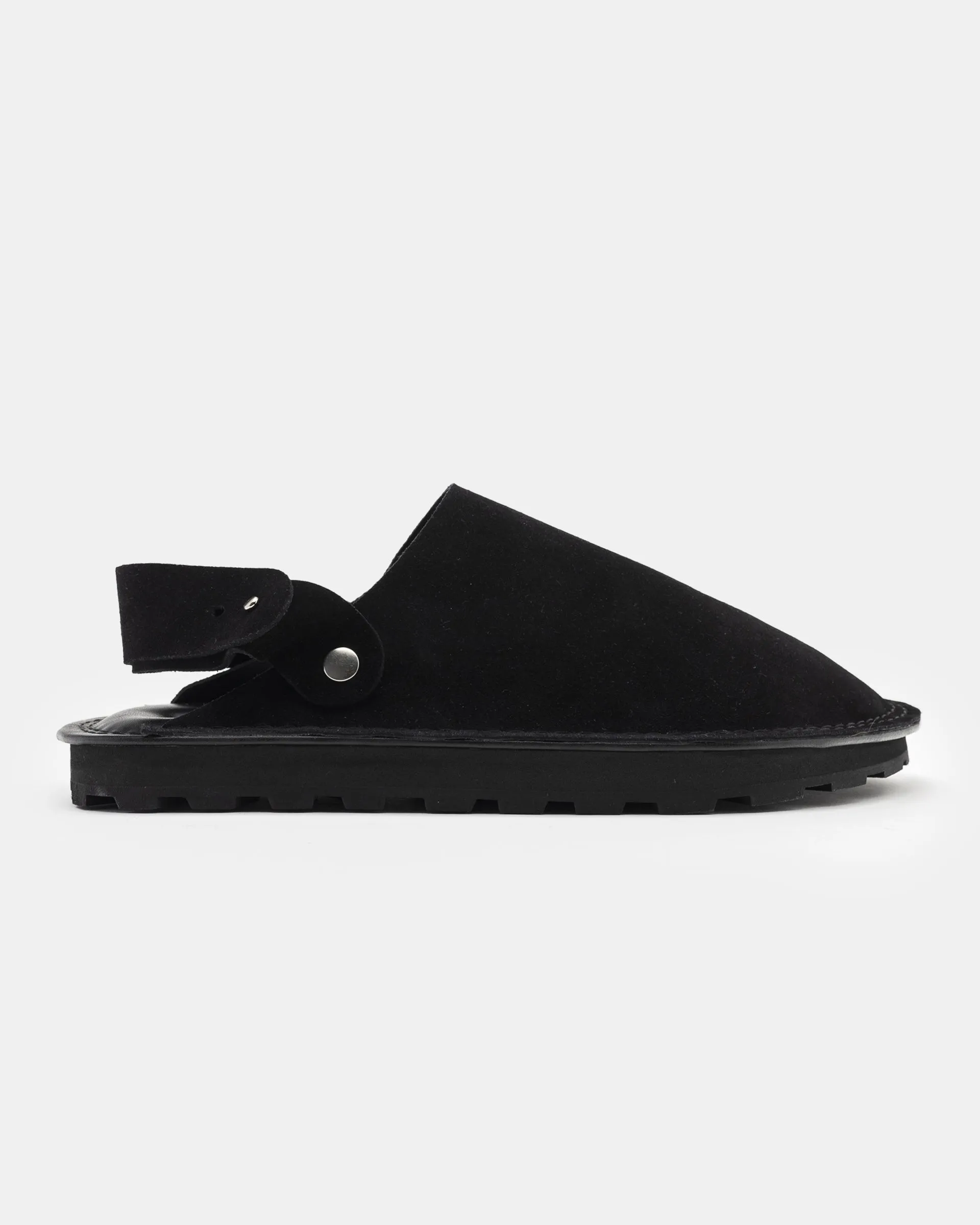 Sabot Mules in Black