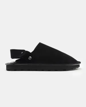 Sabot Mules in Black