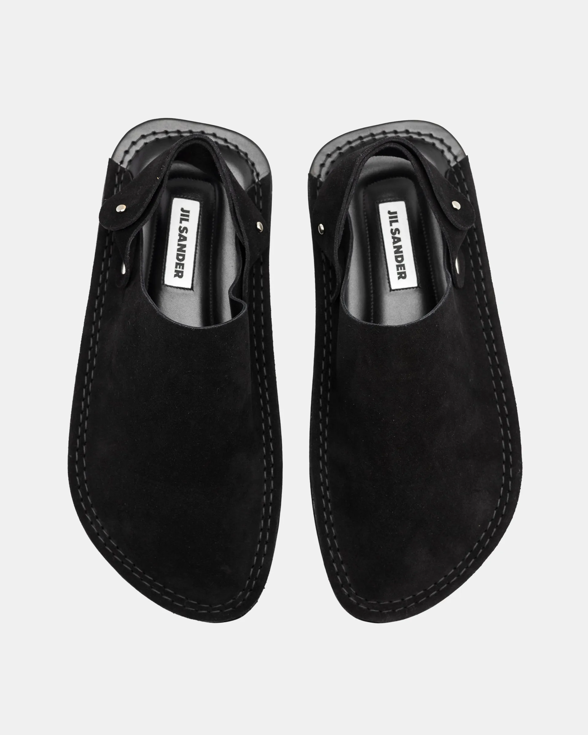 Sabot Mules in Black