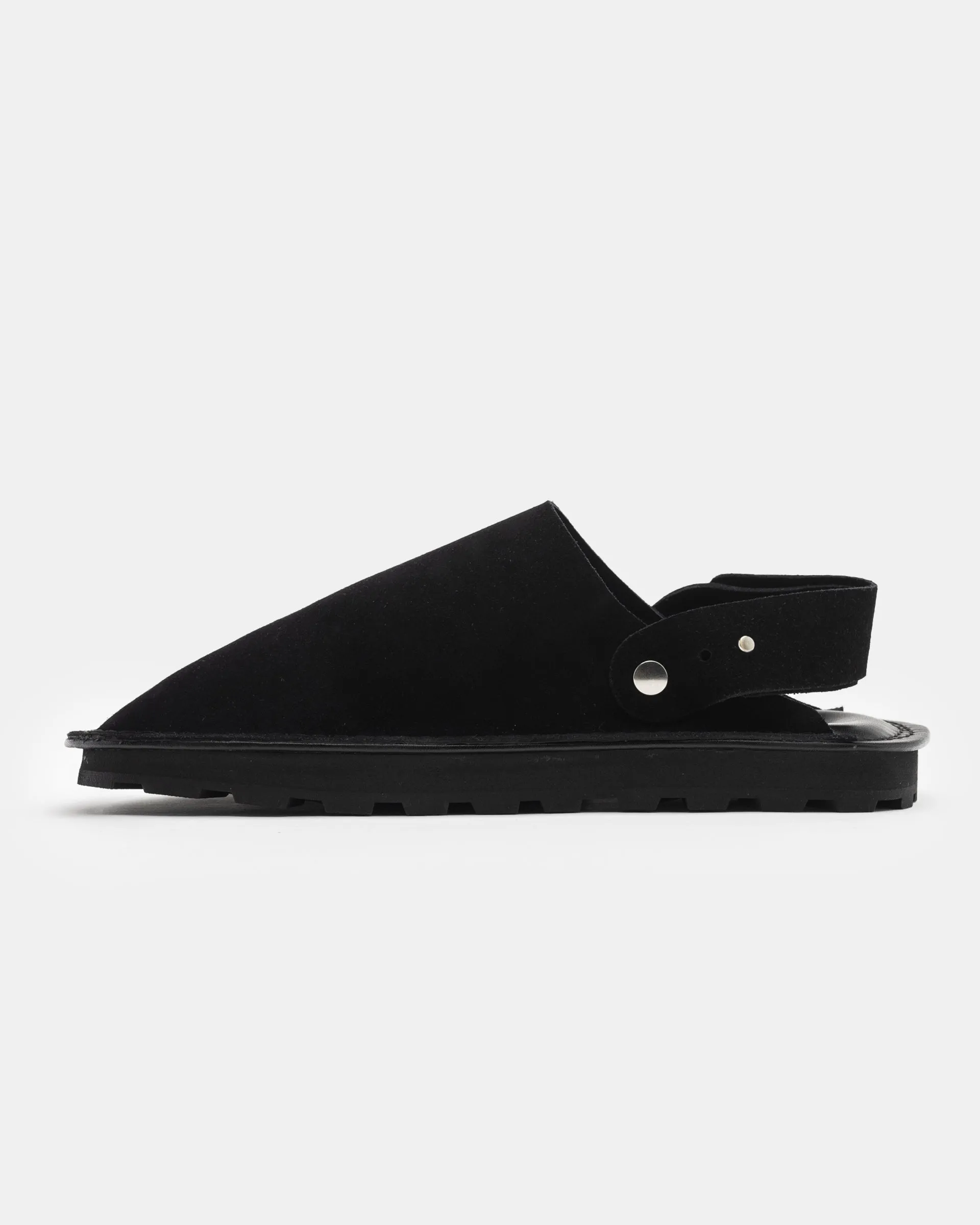 Sabot Mules in Black