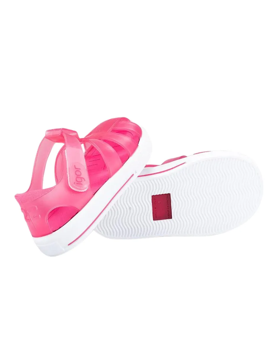 Sandalia Niña Rosa Velcro Igor
