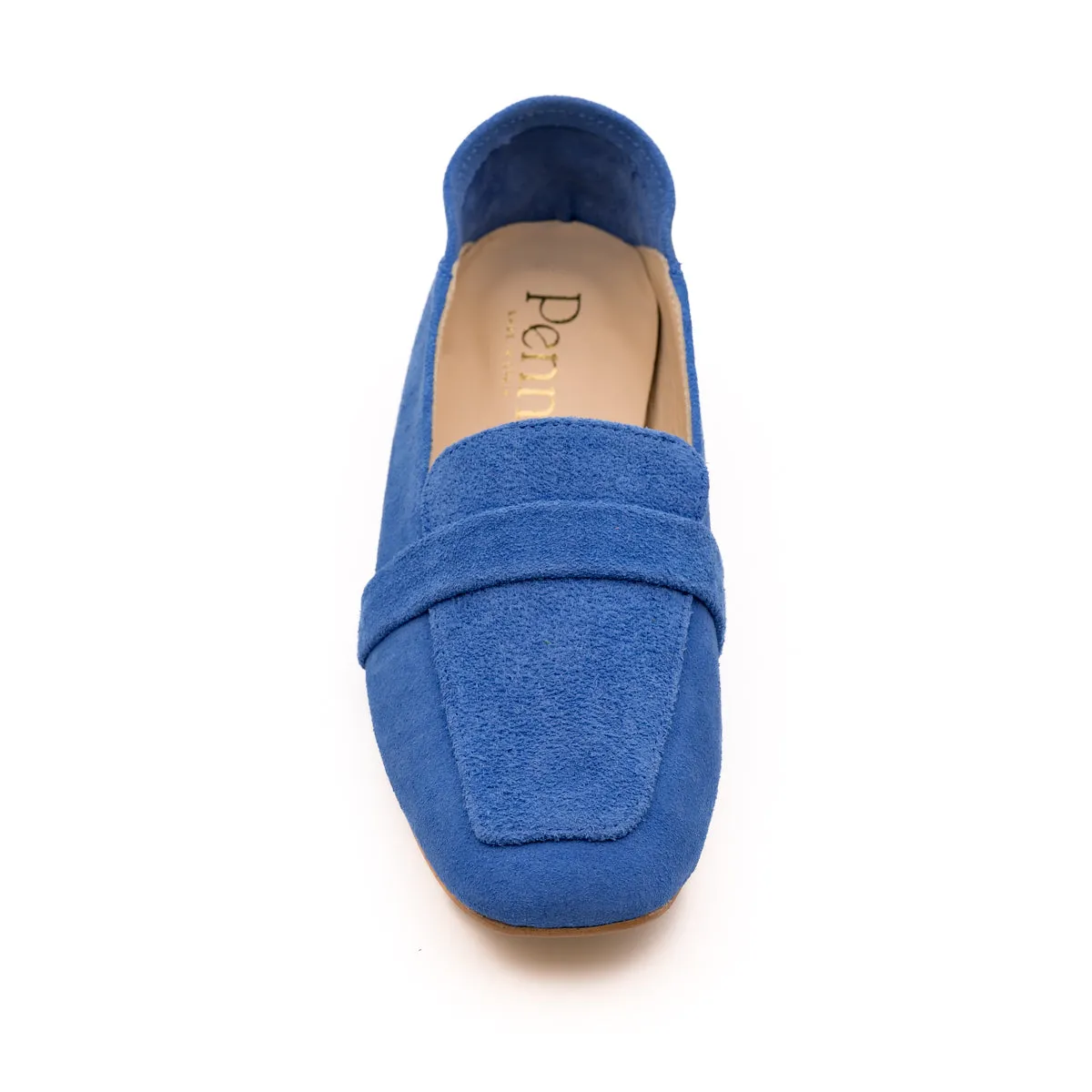 Seconds Monday Loafer - Bright Blue Suede