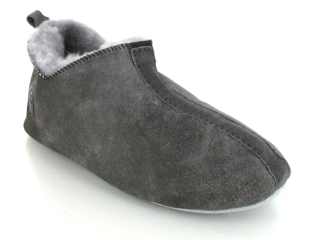 SHEPHERD Men's Ankle-High Shearling Slippers Henrik