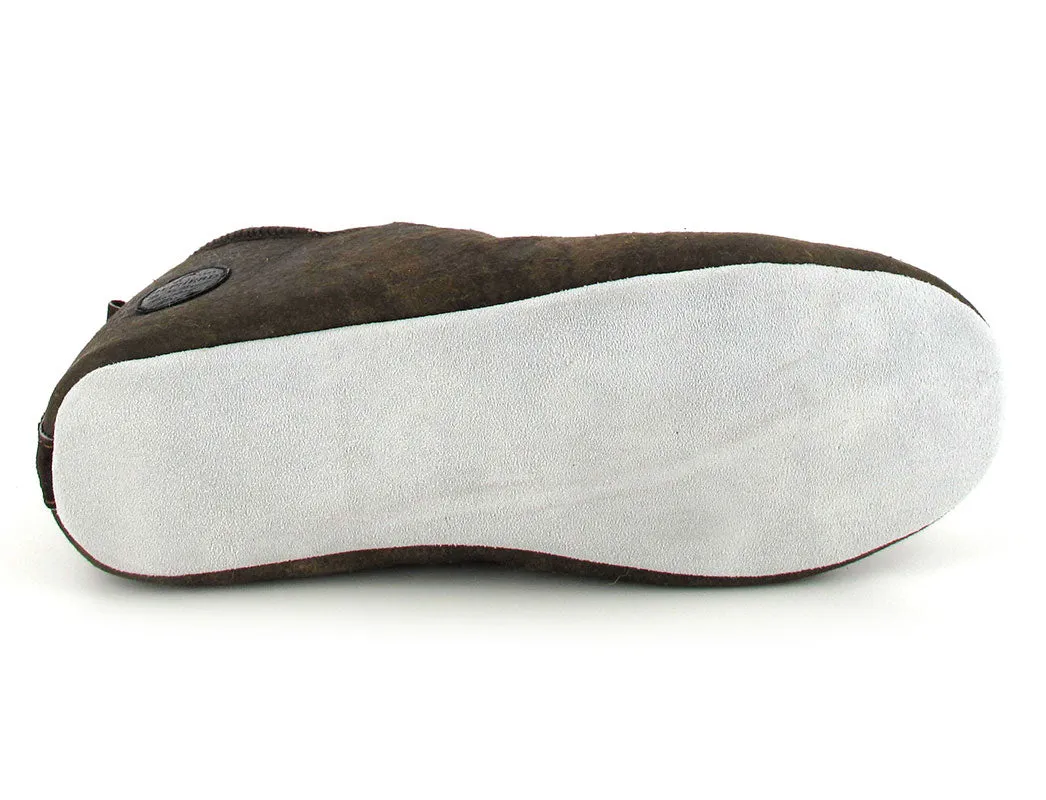 SHEPHERD Men's Ankle-High Shearling Slippers Henrik