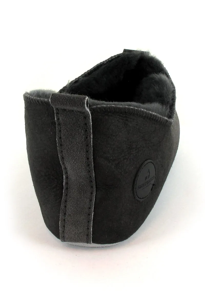 SHEPHERD Men's Ankle-High Shearling Slippers Henrik