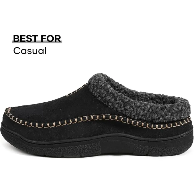 Slip-On Moccasin Slippers – Cozy Comfort for Indoor and Outdoor Use