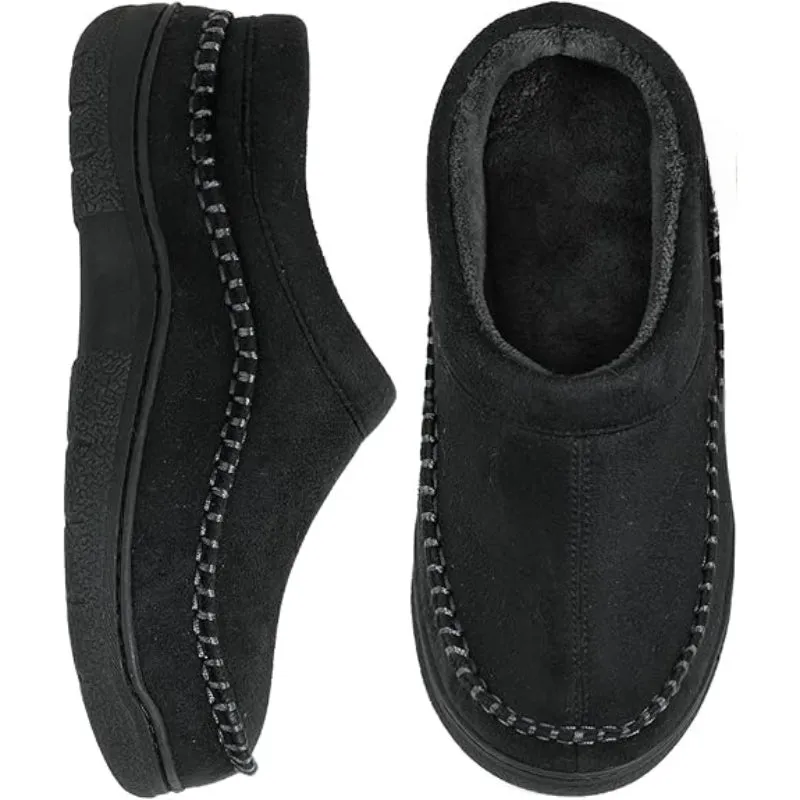 Slip-On Moccasin Slippers – Cozy Comfort for Indoor and Outdoor Use