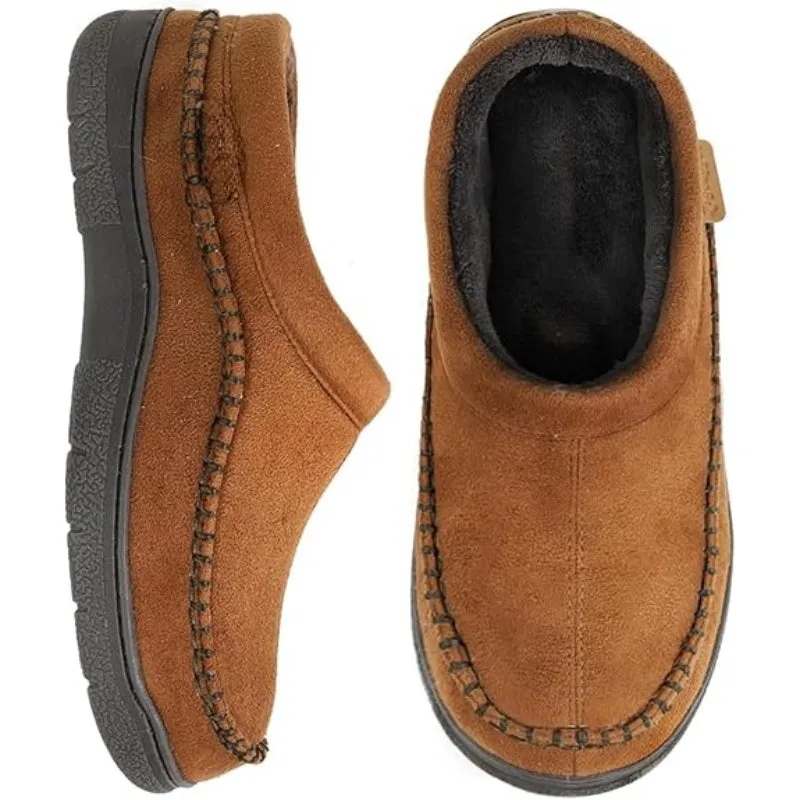 Slip-On Moccasin Slippers – Cozy Comfort for Indoor and Outdoor Use