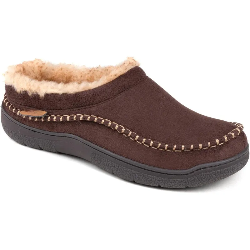 Slip-On Moccasin Slippers – Cozy Comfort for Indoor and Outdoor Use