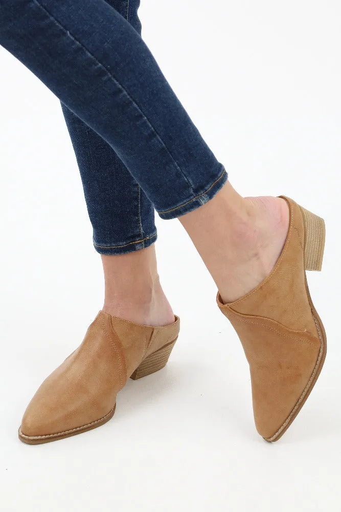 Slip on Mule Booties