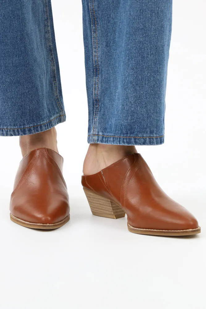 Slip on Mule Booties