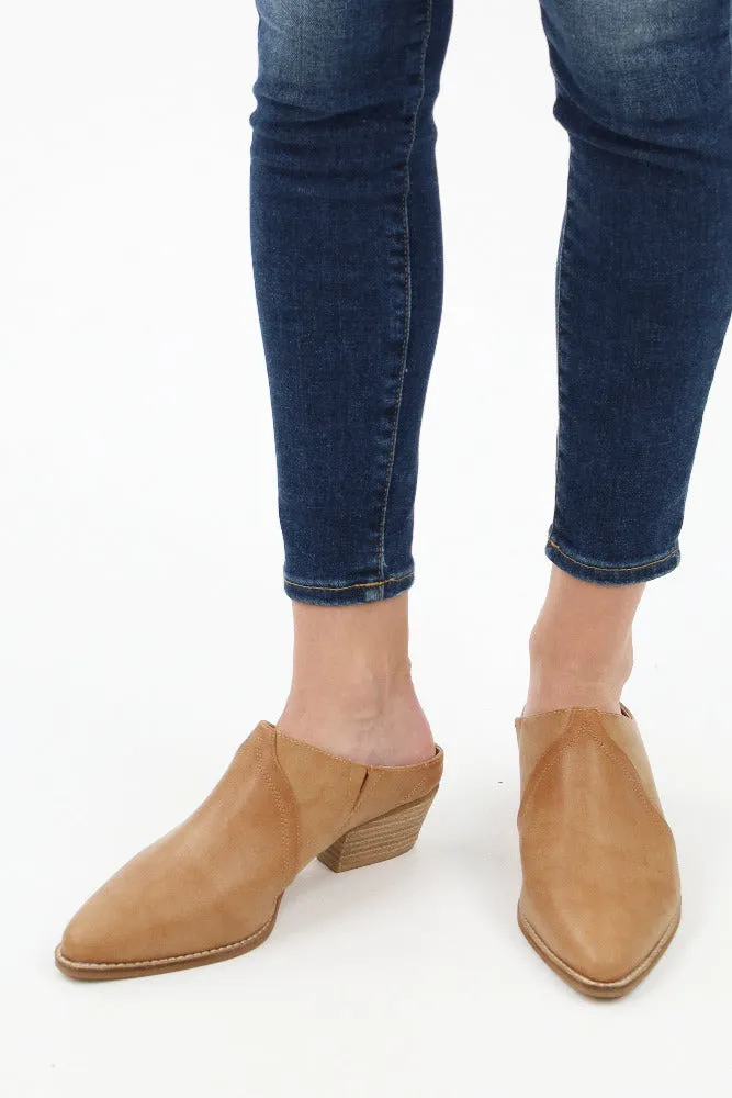 Slip on Mule Booties