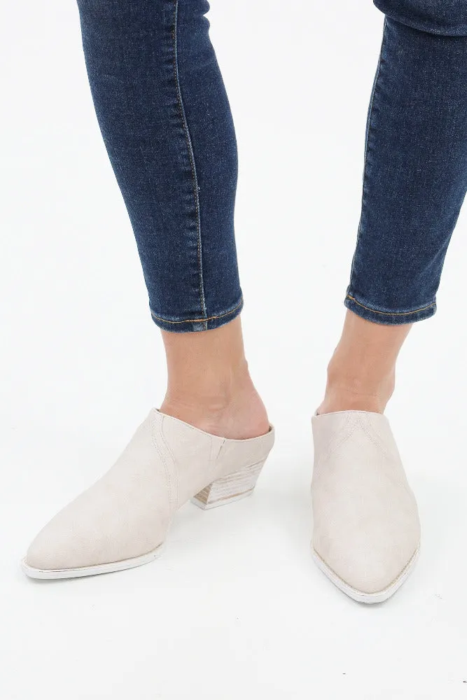 Slip on Mule Booties