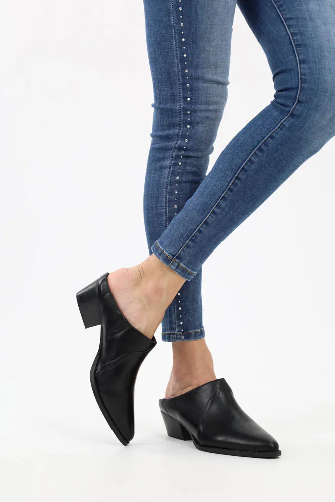 Slip on Mule Booties