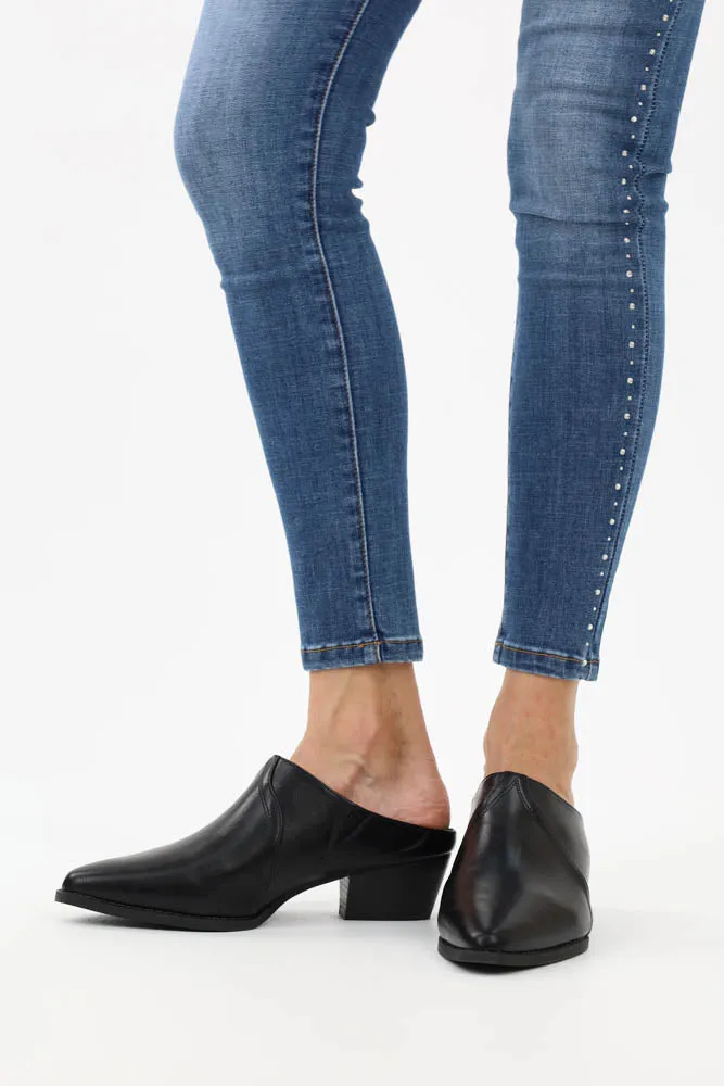 Slip on Mule Booties