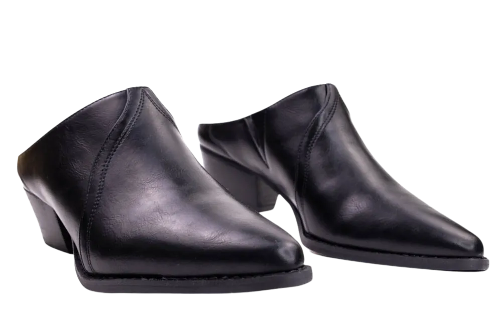 Slip on Mule Booties
