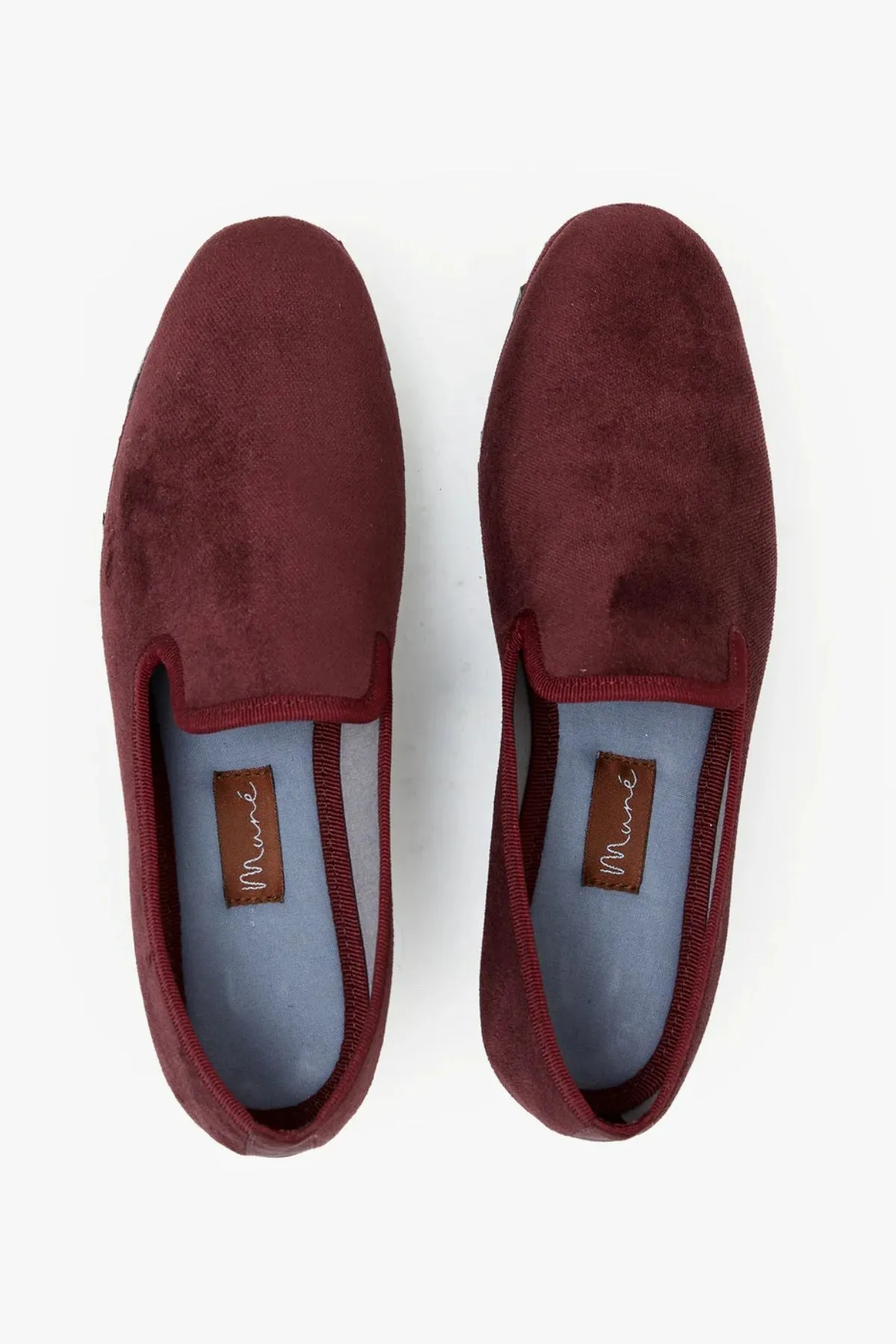 Slippers Rialto Terciopelo Berenjena