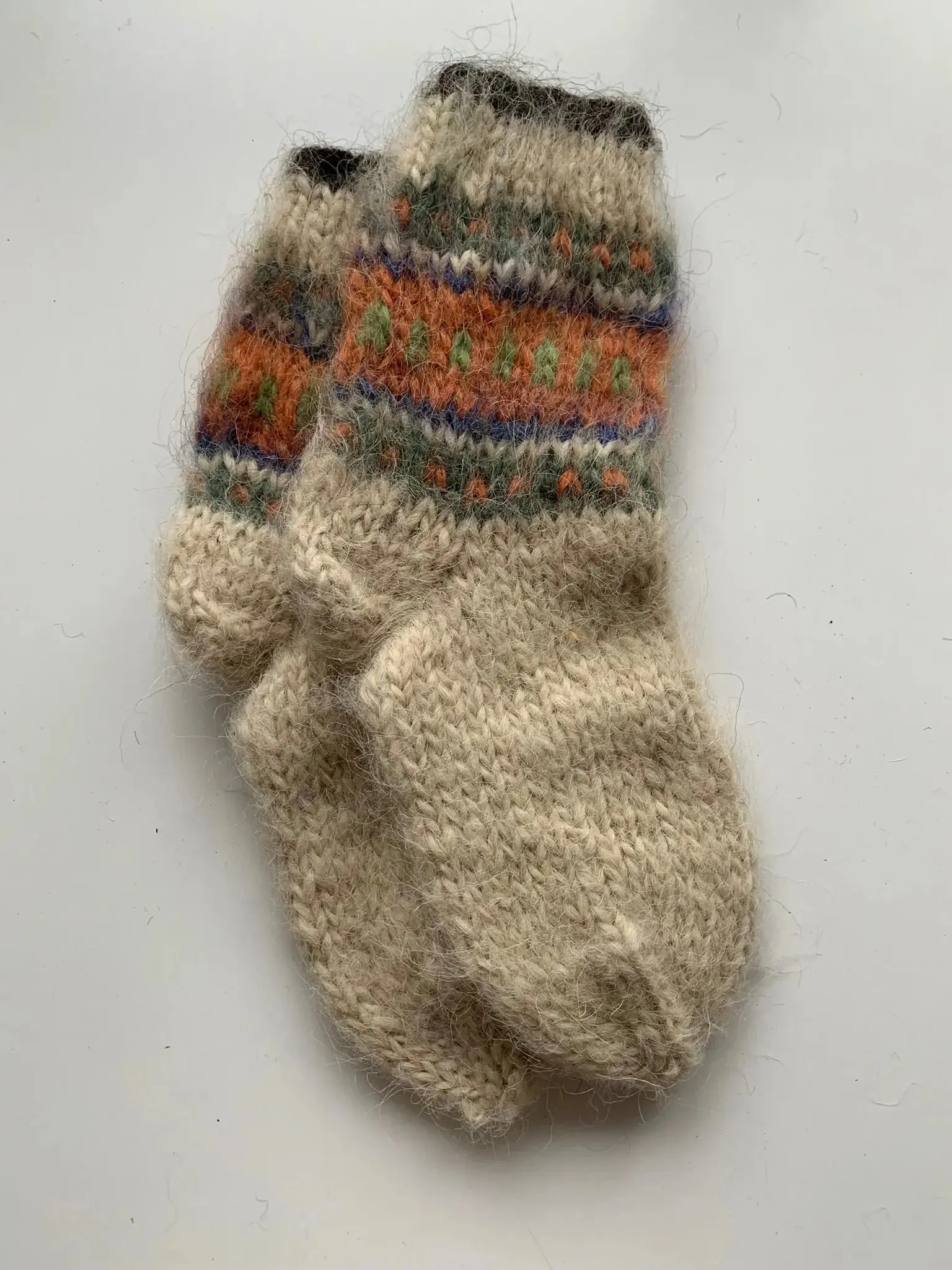 Socks Wool Organic Knitted