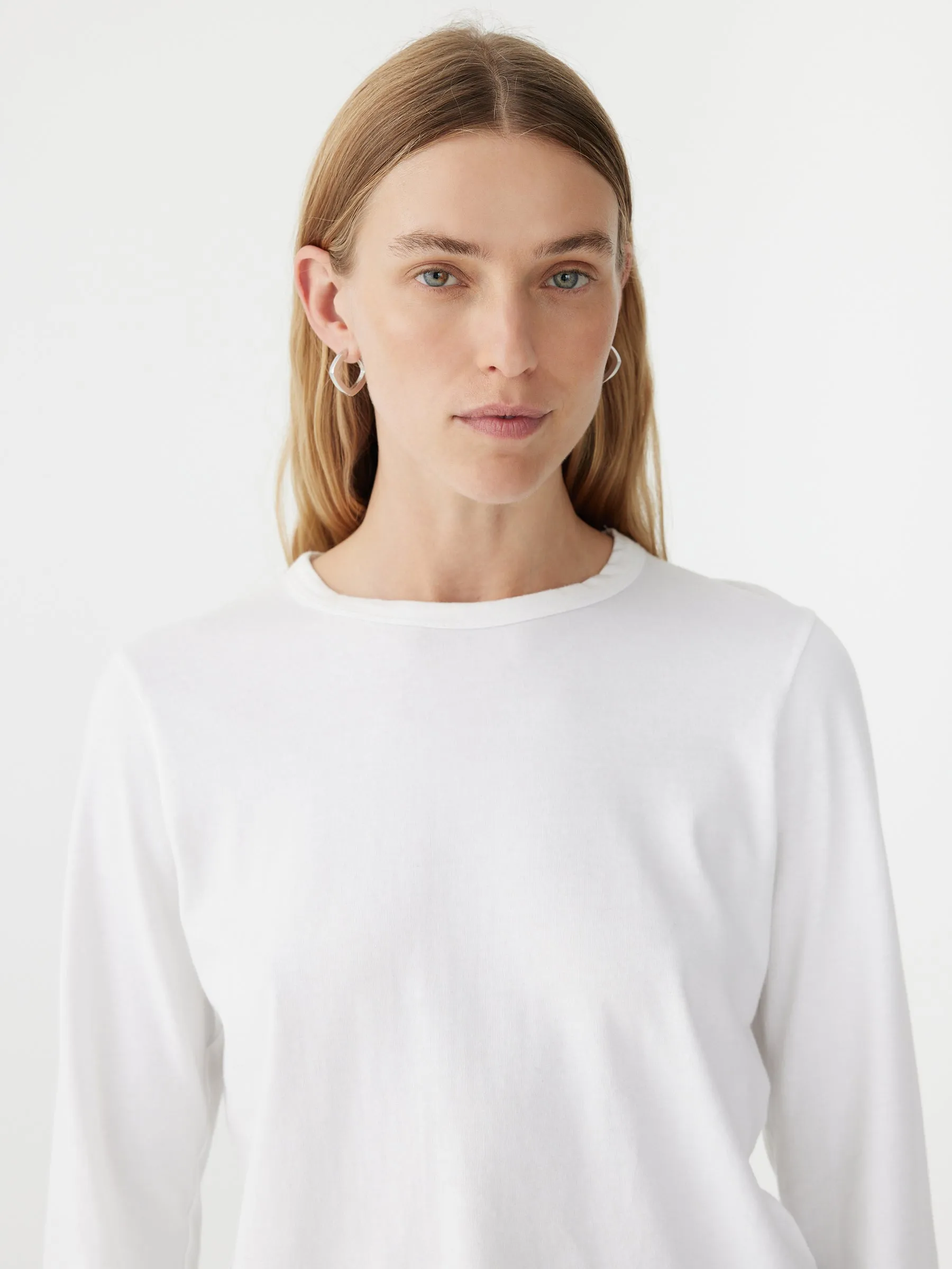 Split Back Midweight Long Sleeve T-Shirt