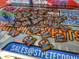 St Pete Cornhole Velcro Patch