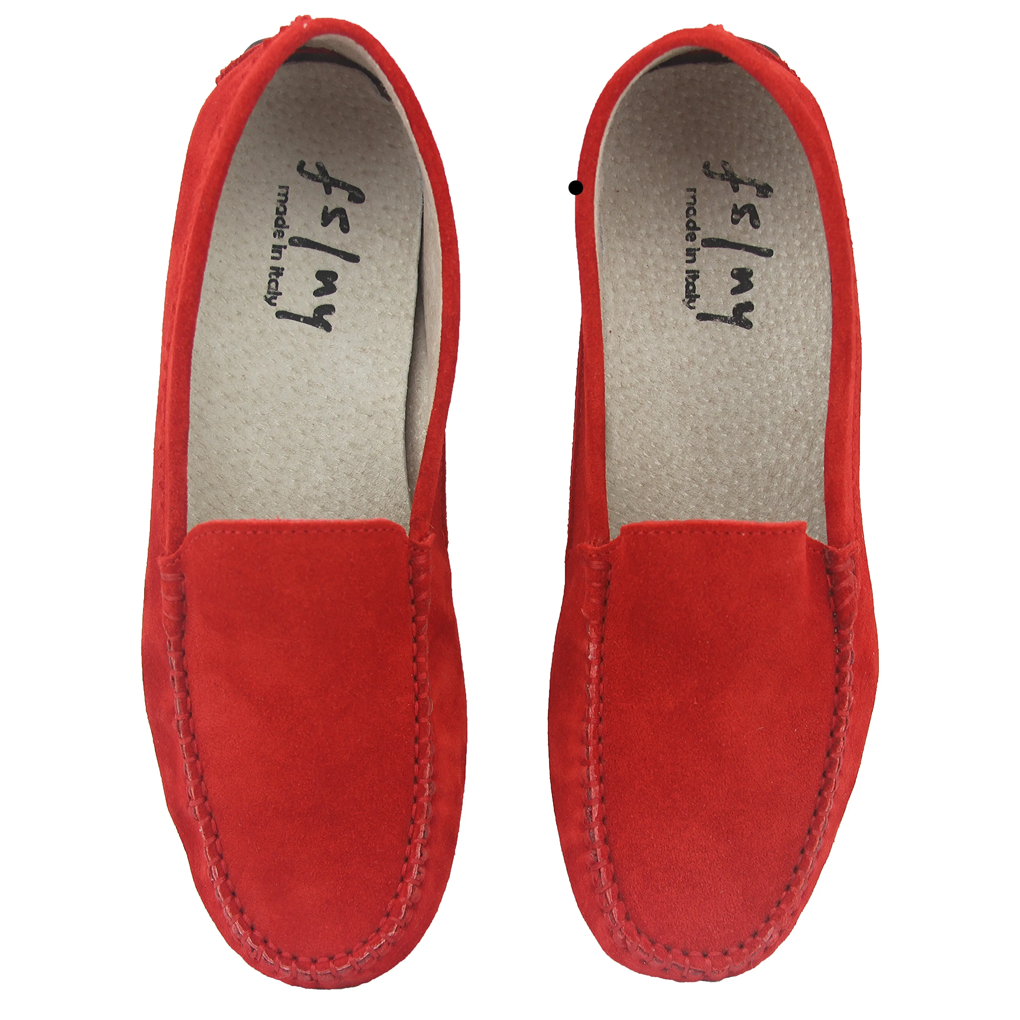 Stella - Red Suede