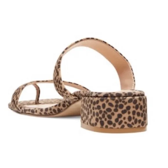 Stuart Weitzman Maisie 35 sandal In cheetah suede