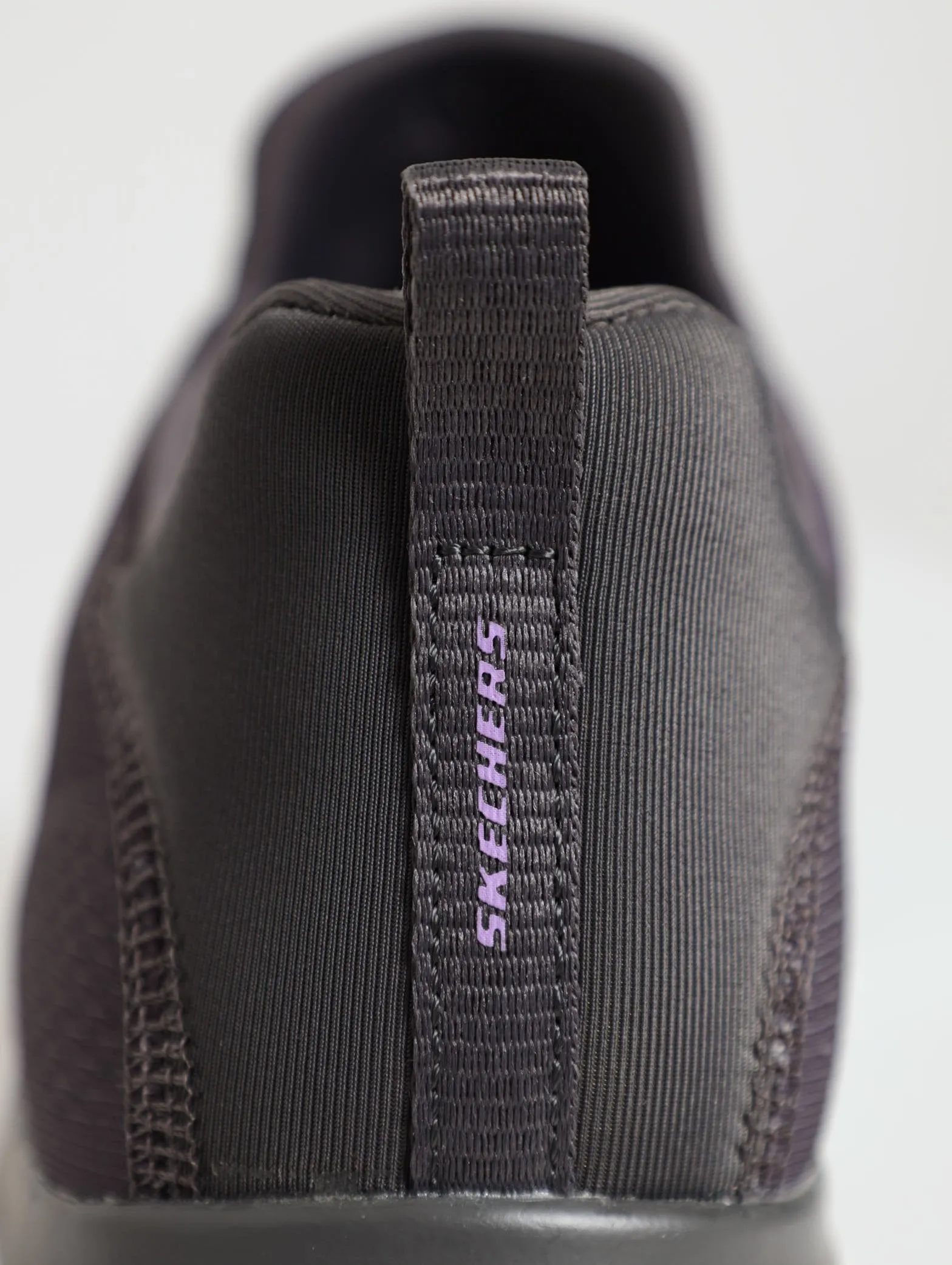Summits Slip-On Mock Lace Sneaker - Grey