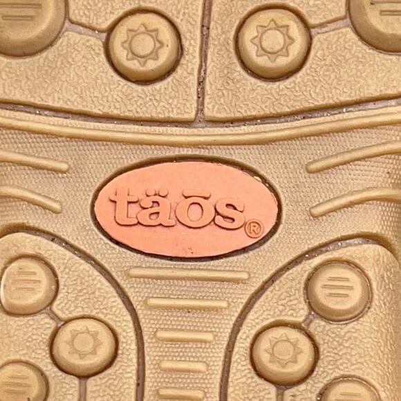 TAOS PRIZE 3 leather sandals velcro straps size 6
