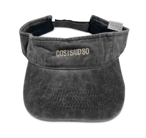 TEEN VIZOR CAP WASHED CHARCOAL