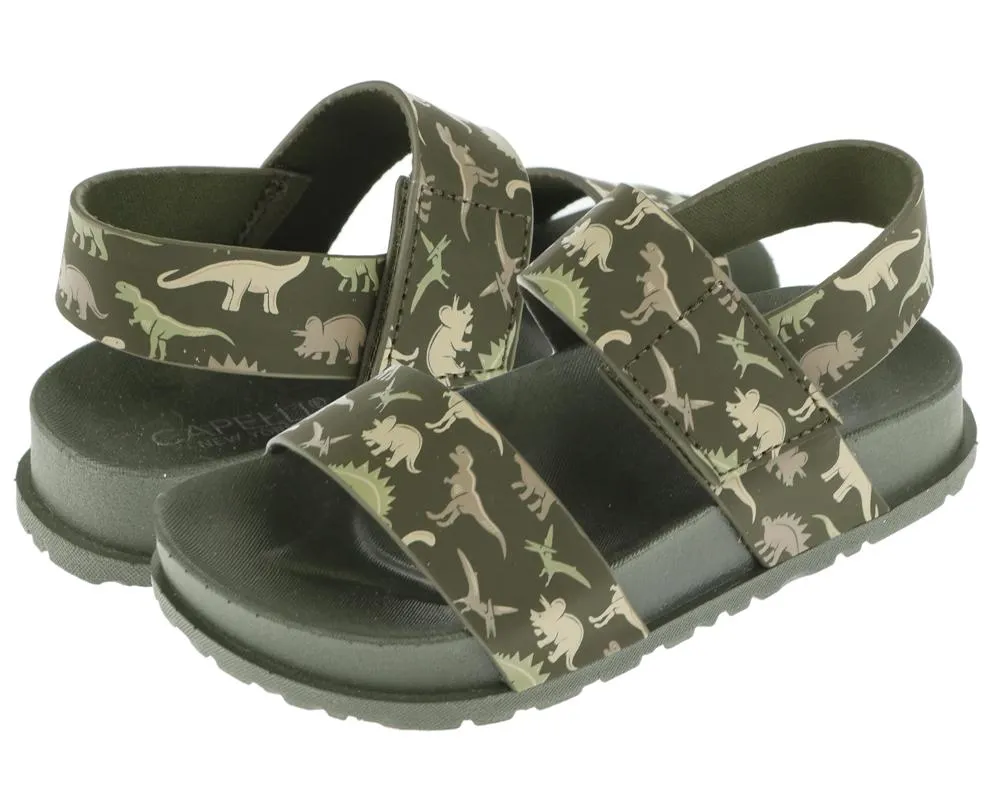 Toddler Boys Dino Double Strap Sandal