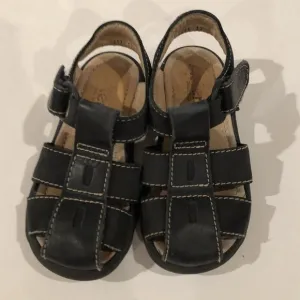 Toddler Boys Size 10/10.5 Aster Navy Blue Leather Sandals